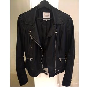 Zara Trafaluc Faux Leather Moto Jacket